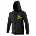 1Kcc Club Embroidered Zip-Up Hoodie / Hooded Sweatshirt 