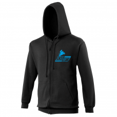 1Kcc Club Embroidered Zip-Up Hoodie / Hooded Sweatshirt 