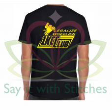 1Kcc Club Legalize Wheelies Crew Neck T-Shirt