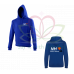 NHS Ride 4 Heroes Royal Blue / Fuschia PInk Hoodie Hooded Sweatshirt 2021