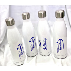 MFDC School Logo'd Personalised Double Walled Vacuum Water Bottle