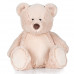 Personalised Embroidered Light Brown Plush Bear