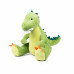 Personalised Embroidered Green Plush Dinosaur