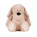 Personalised Embroidered Brown Plush Dog Teddy