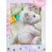 Personalised Embroidered Pink Plush Unicorn