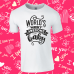 Worlds Most Awesome "Mum" "Dad" Kid" "Daughter" "Son" "Baby" Twinning Family T-Shirt