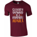 Cleverly Disguised as a Responsible Adult Sarcastic Novelty T-Shirt