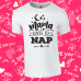 Naps are for Quitters / Mama loves to Nap Twinning Family T-Shirt Set