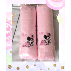 Personalised Embroidered Minnie Mouse Fleece Blanket