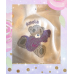 Personalised Embroidered Grey Tatty Teddy Fleece Blanket