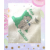 Personalised Embroidered Grey Tatty Teddy Fleece Blanket